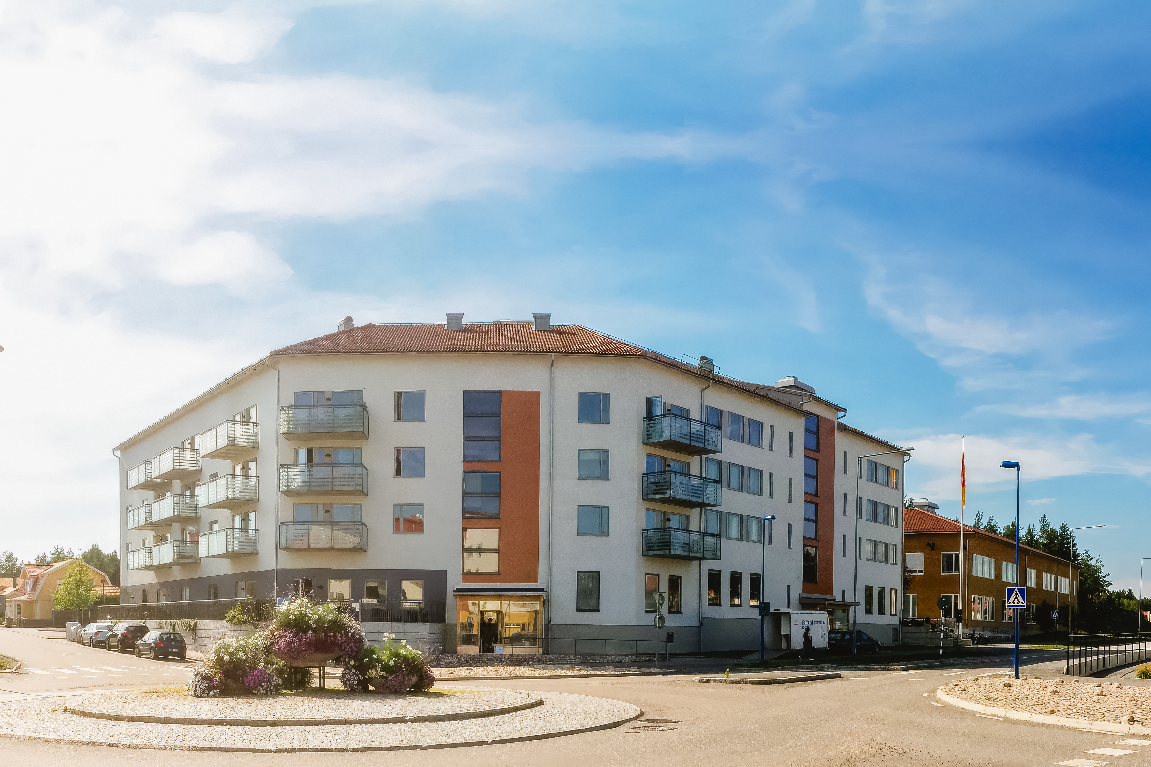 Multihuset S:ta Maria exteriört