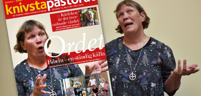 Omslaget till senaste numret av pastoratstidningen.