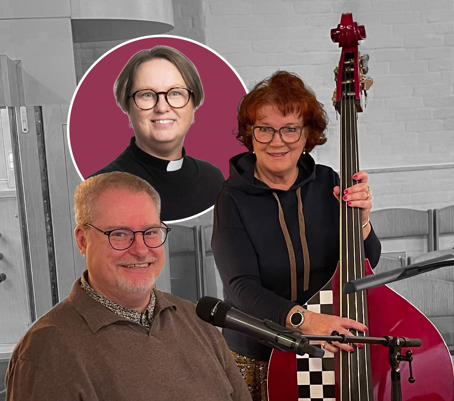Christian, Sonya och Irene