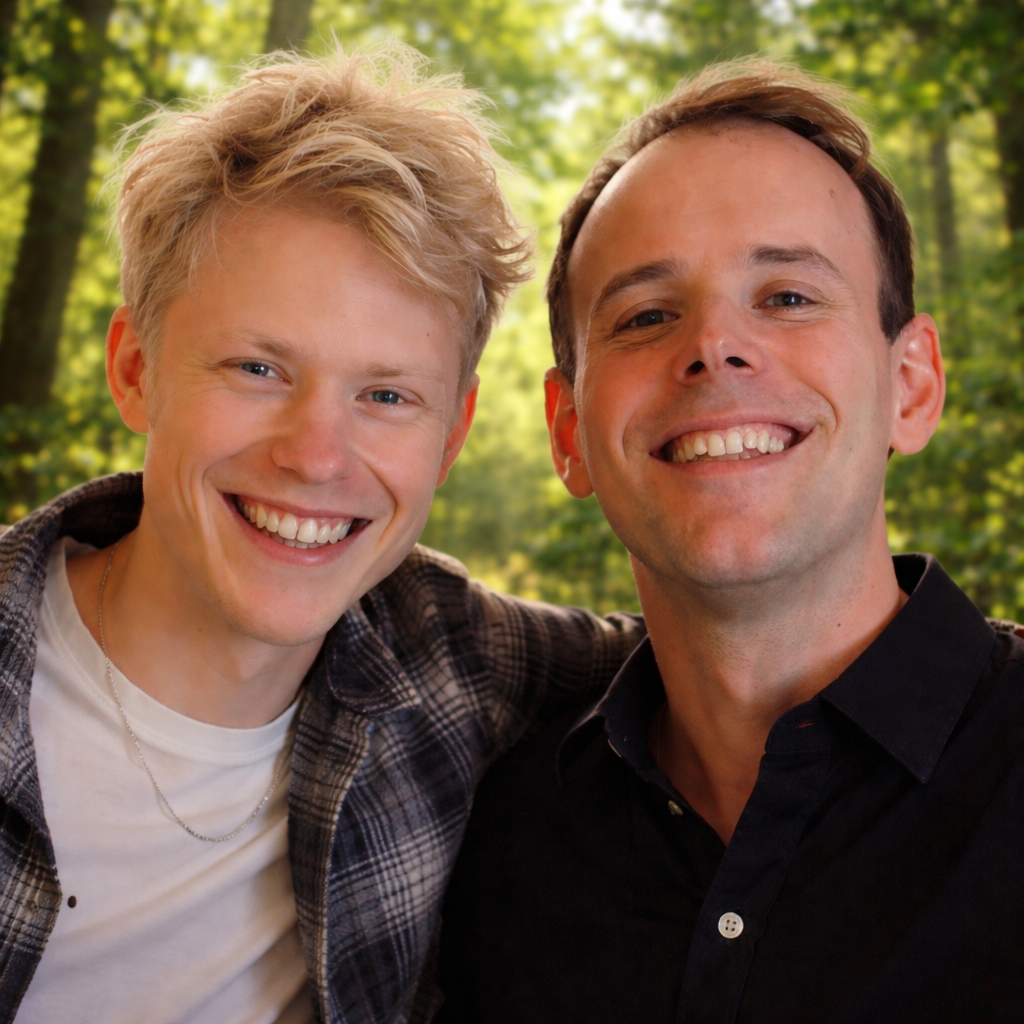 Aron och Erik