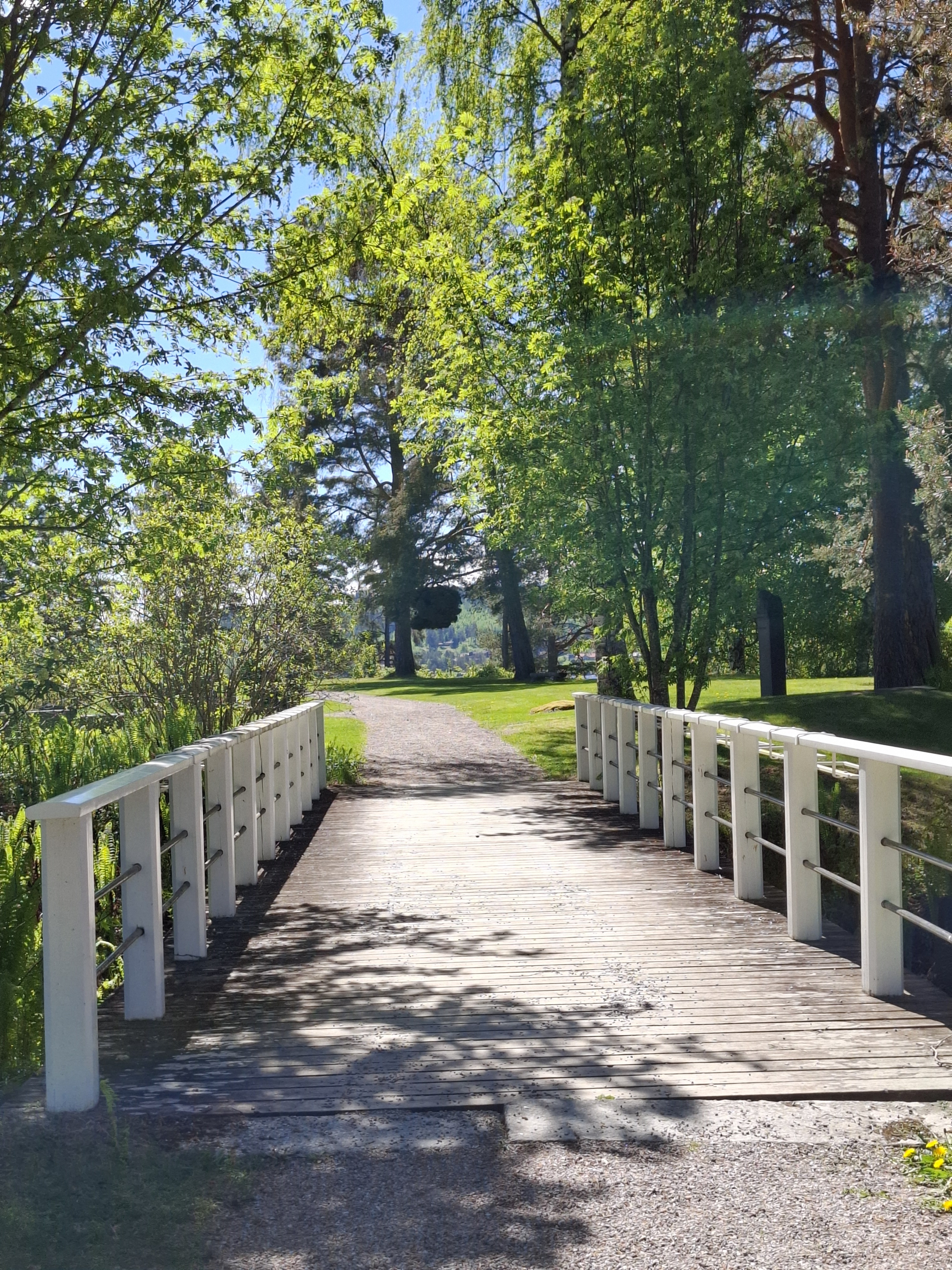 Gångbron Leksands kyrkogård