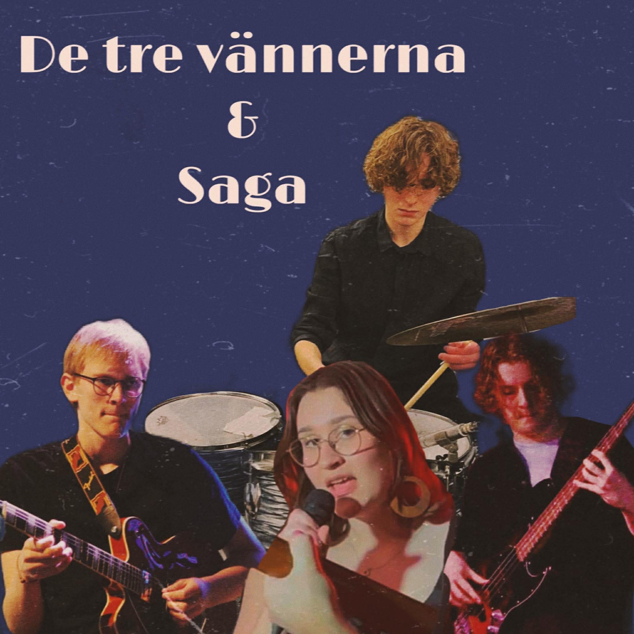 De tre vännerna och saga
