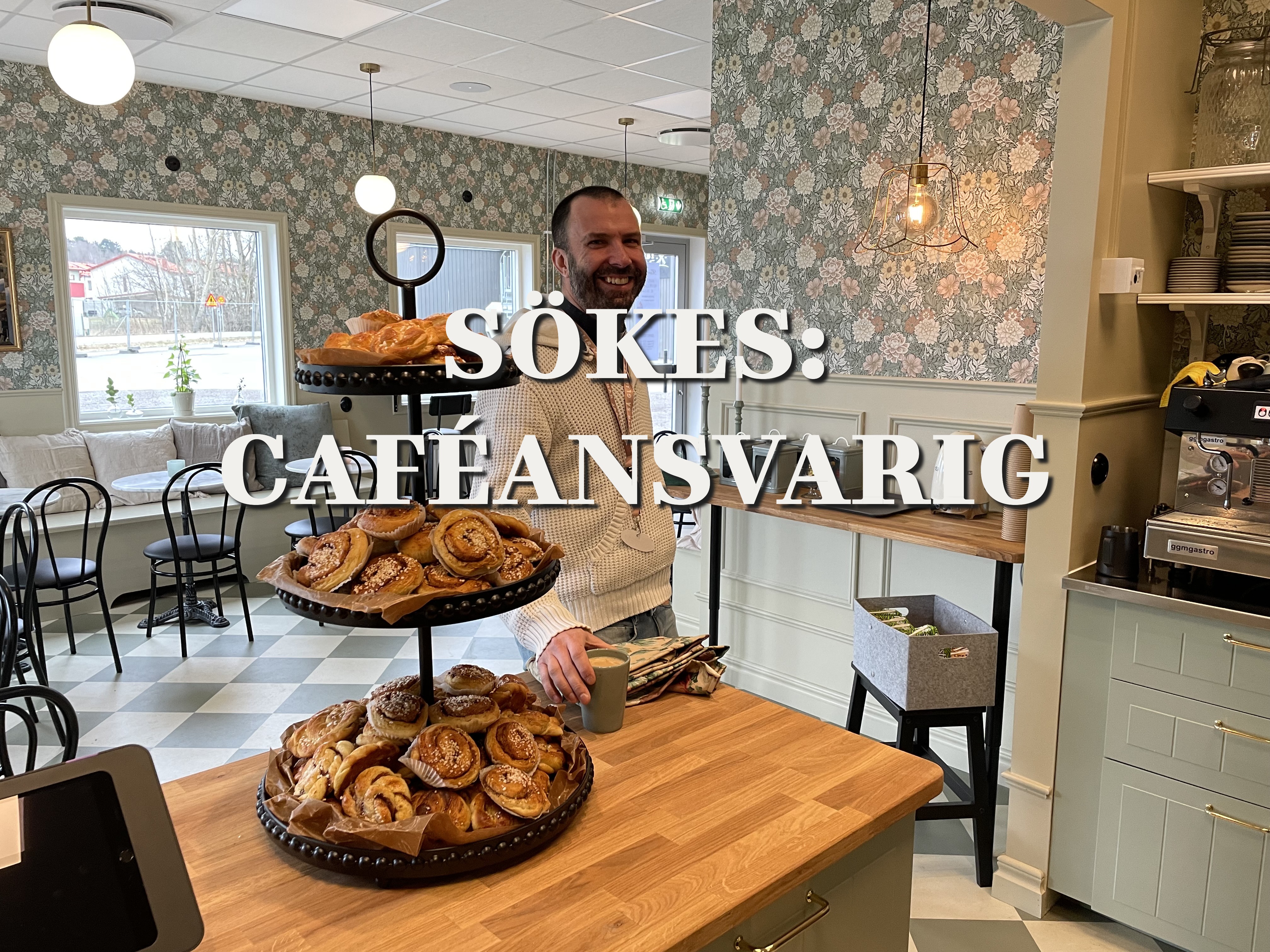 Caféansvarig Korsän sökes
