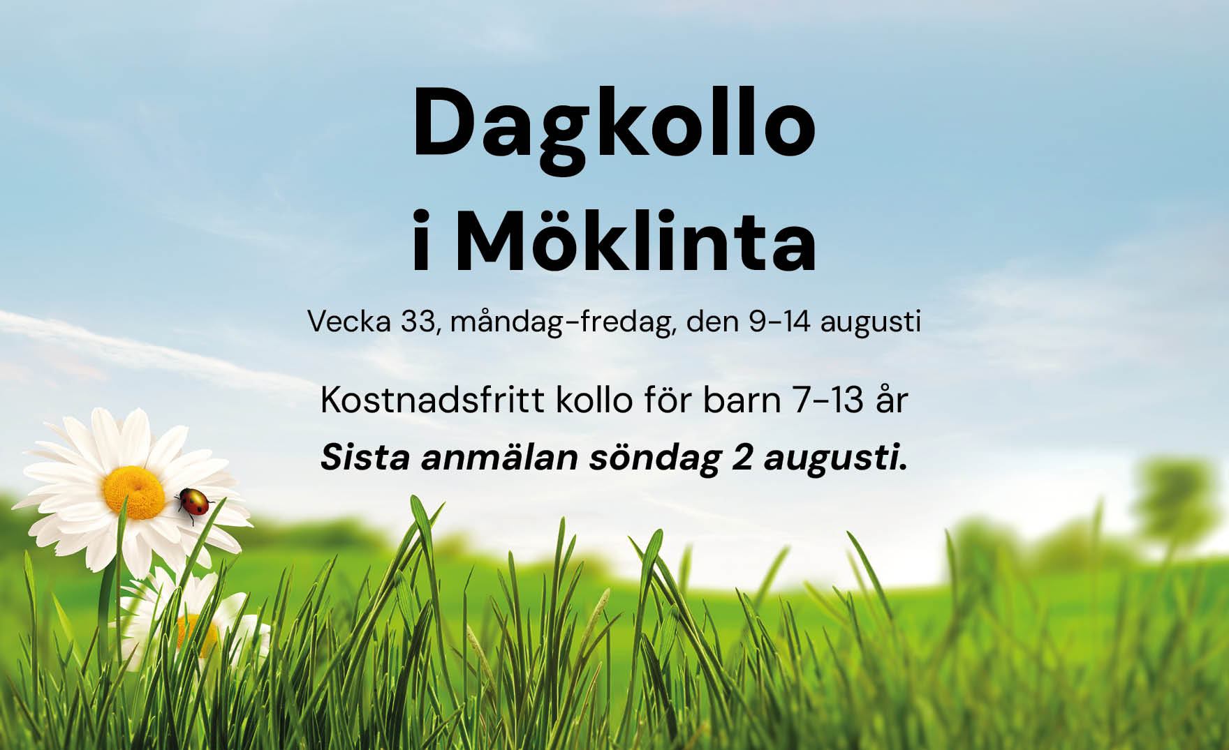 Dagkollo i Möklinta