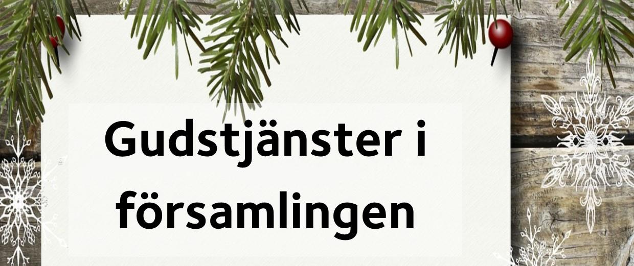 Gudstjänster i församlingen