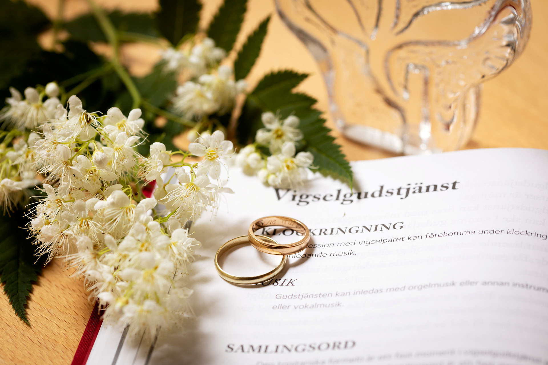 Ringar i vigselhandboken