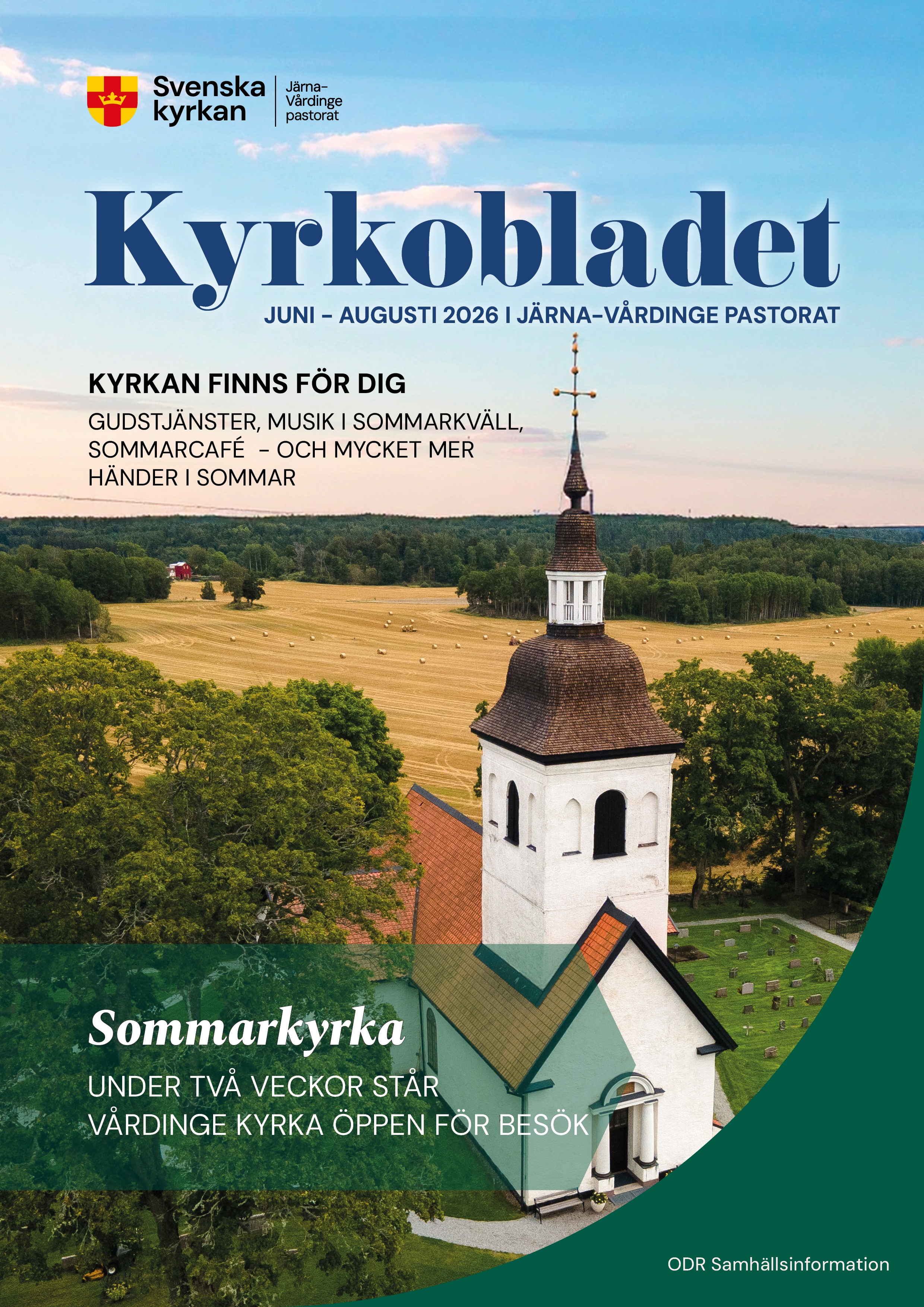 Kyrkobladet juni - augusti 2026 framsida
