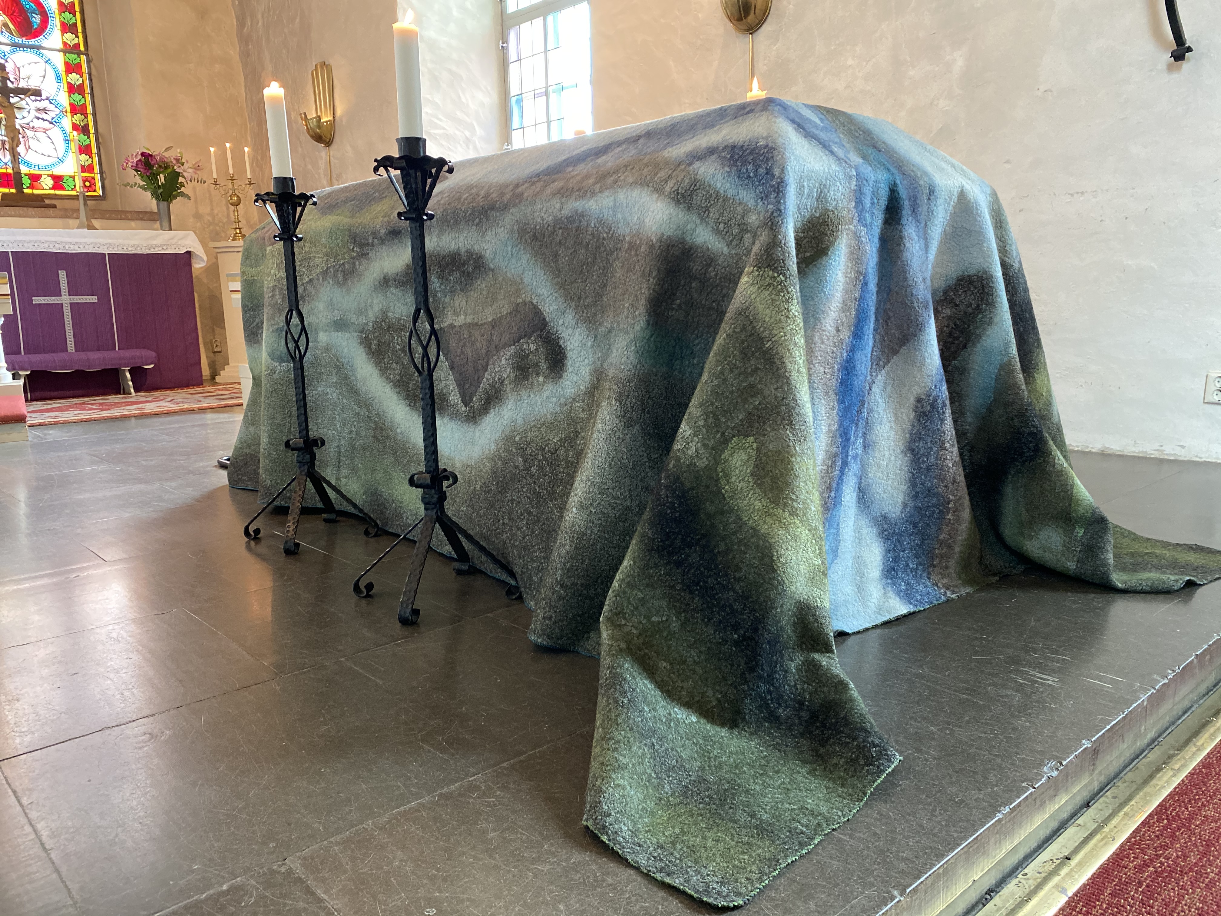 Överjärna och Ytterjärna församlings bårtäcke.