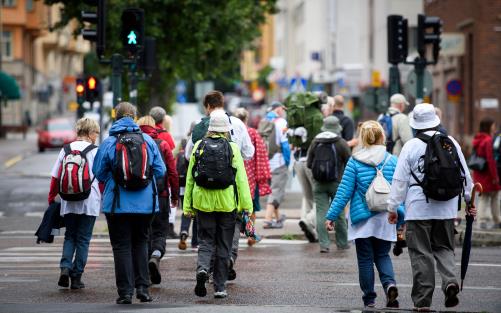 Pilgrimer i stadsmiljö