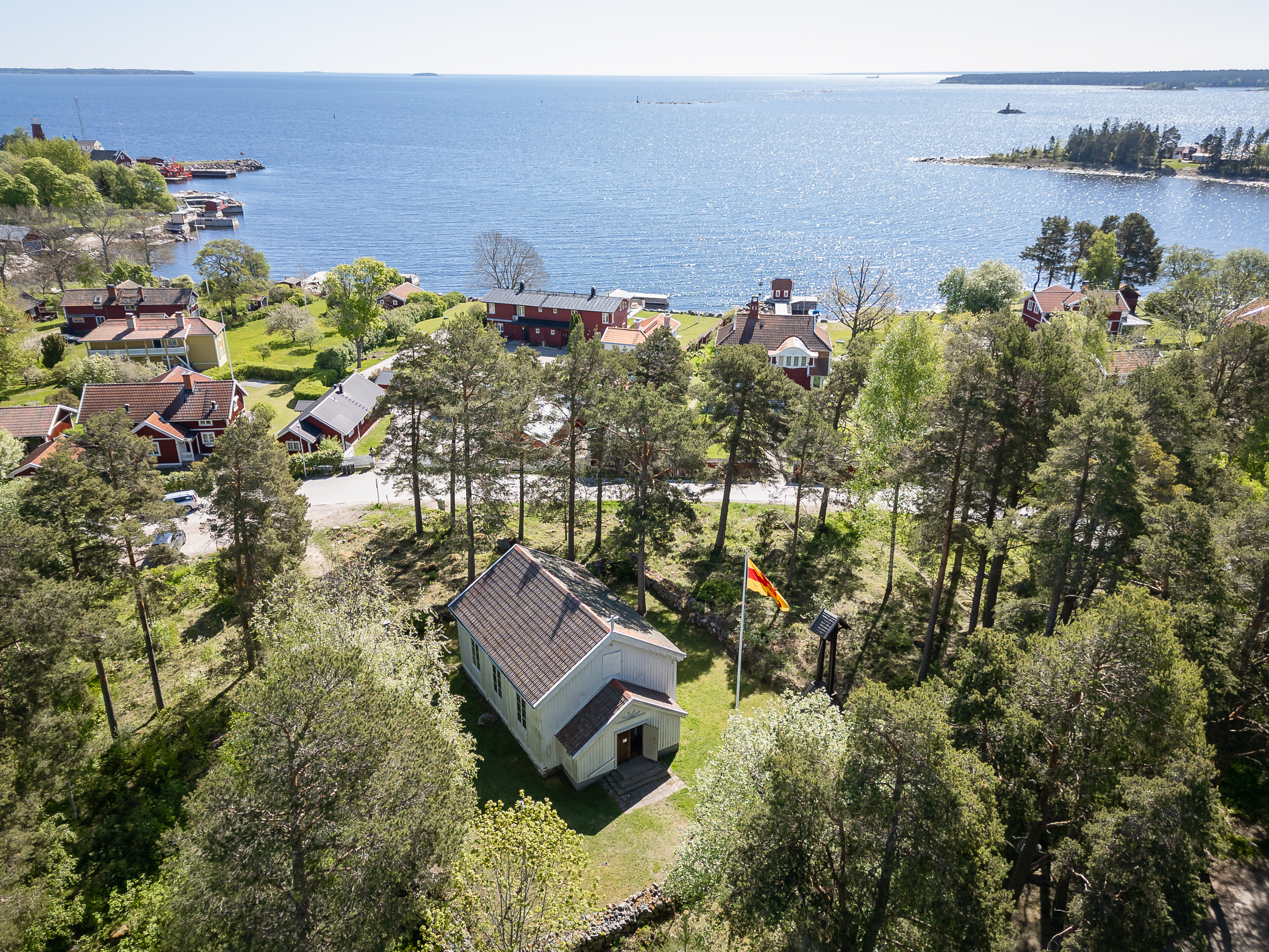 Sjömanskapellet vid havet.