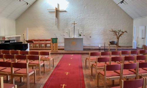 Interiör av Tomaskyrkan