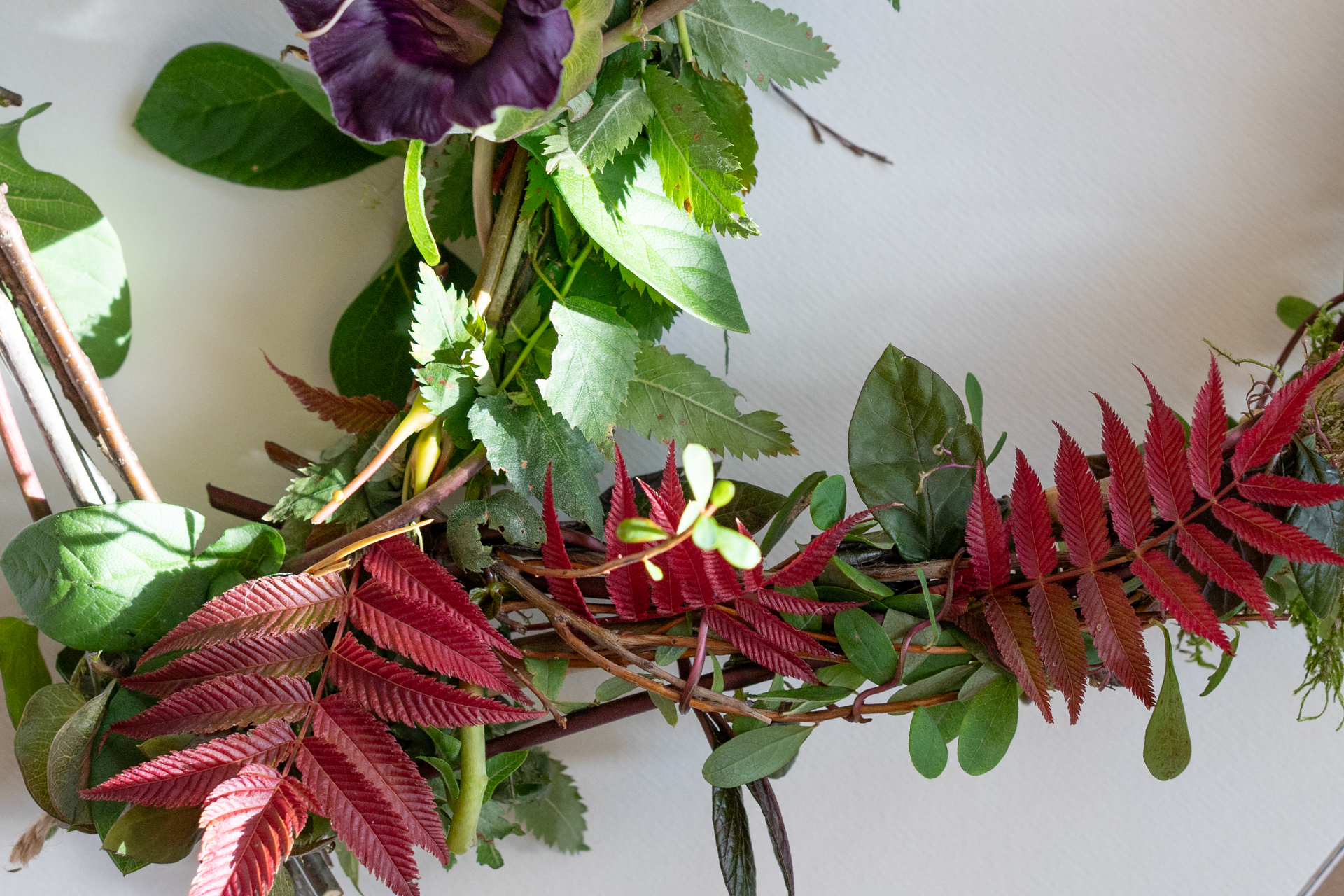 Blommor för gravdekoration