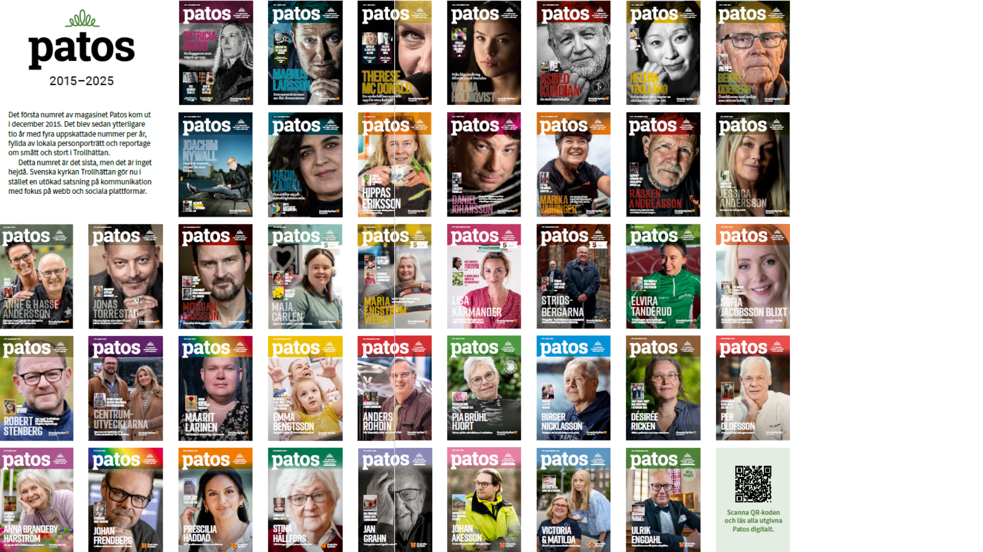 Omslagen på alla Patosmagasin