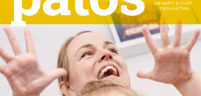 Omslaget till Patos med körledare och sjungande barn
