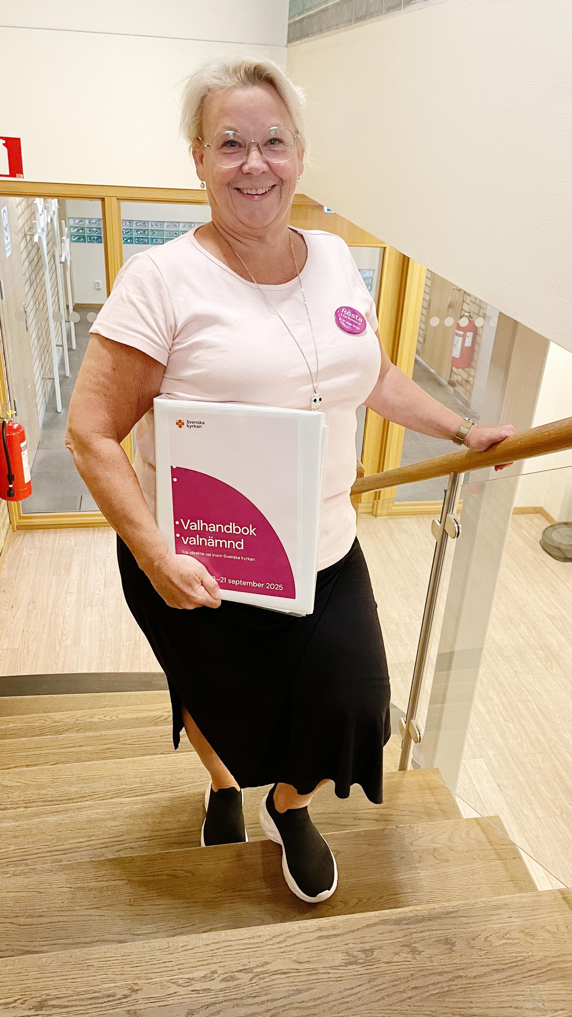 Pia Fogelberg är valansvarig i Trollhättans församling.