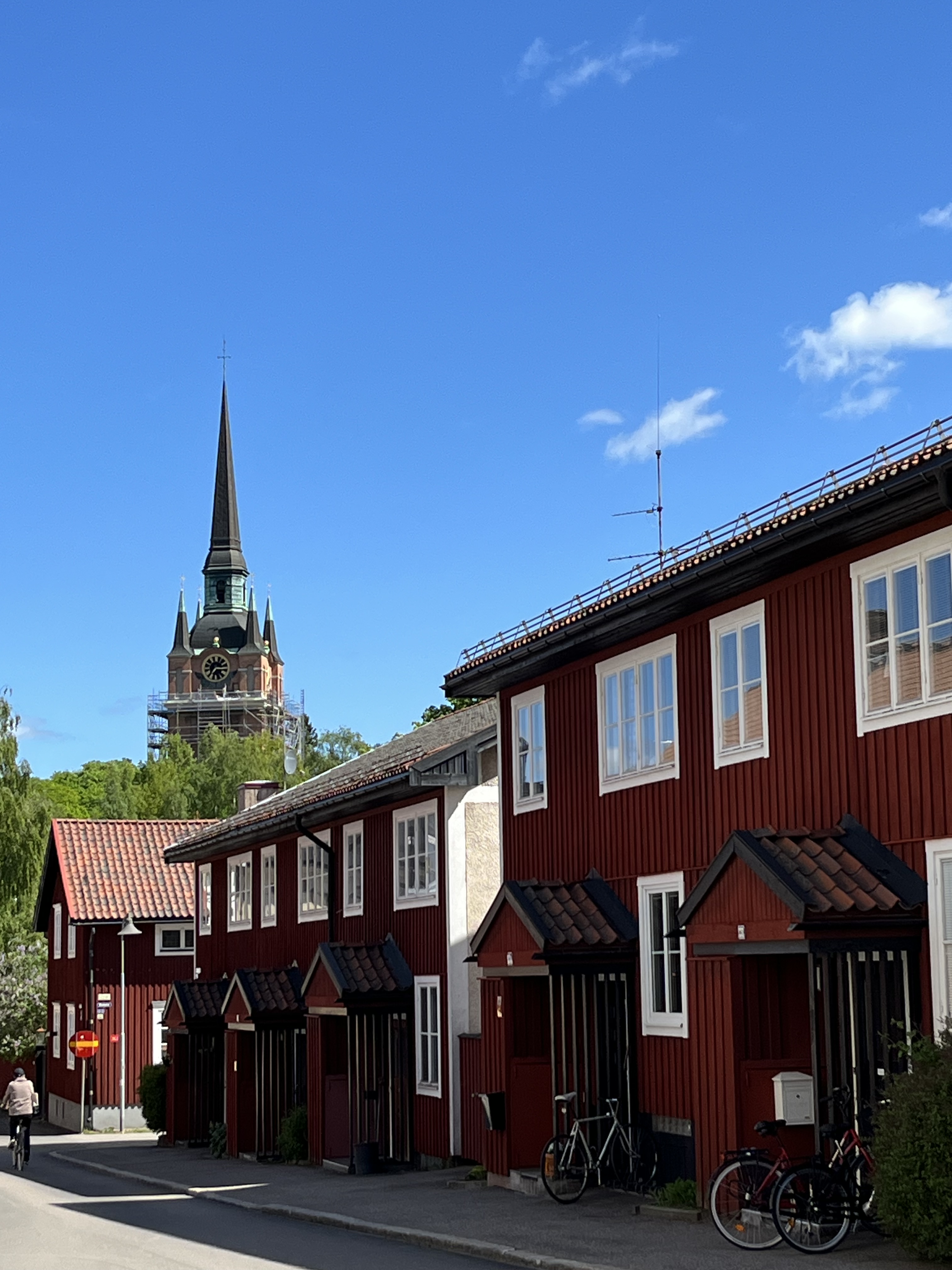 Kyrktornet på Stora Kopparbergs kyrka