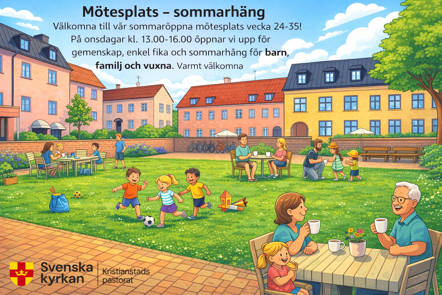 Mötesplats- sommarhäng