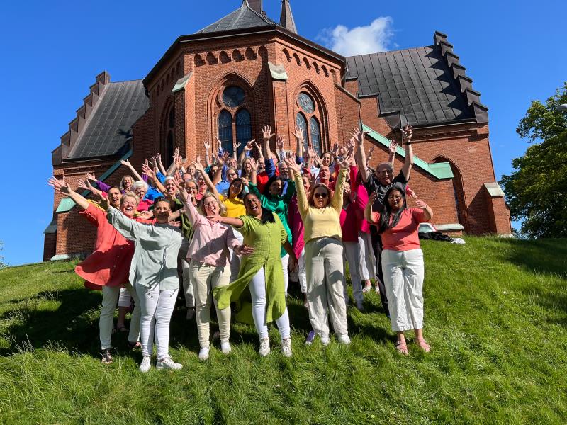 Gospelkör i Fässbergs kyrka Svenska kyrkan Mölndal