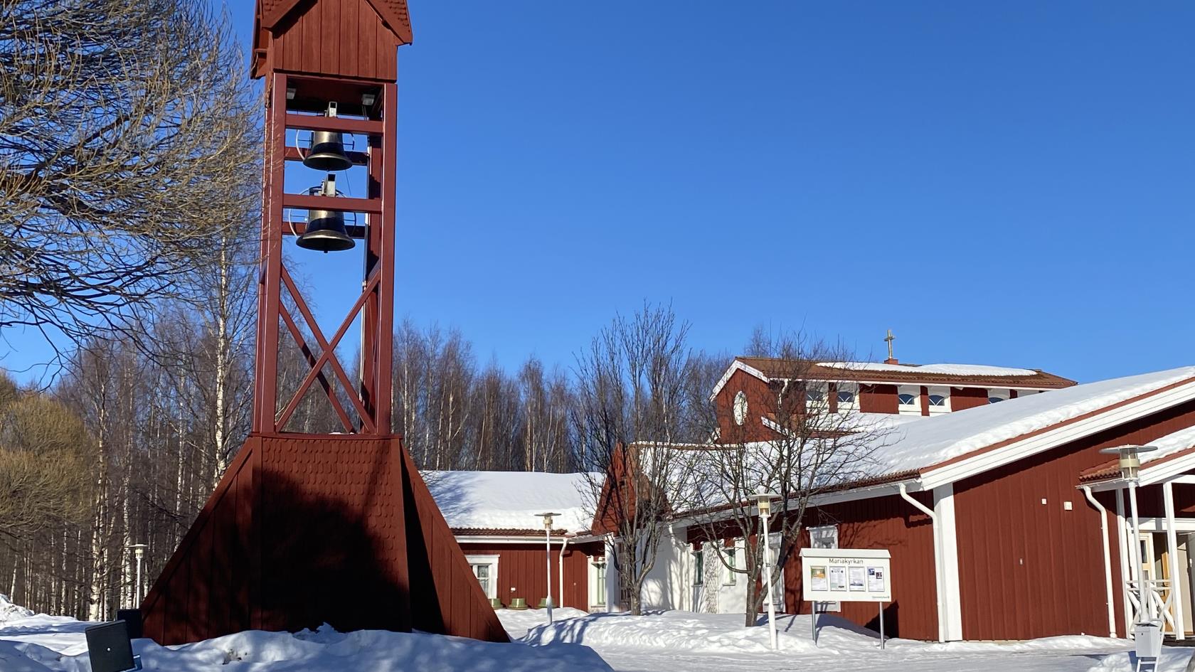 Vårvinter Mariakyrkan