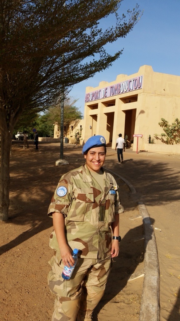 Luisa Landewall, kyrkoherde, har tidigare tjänstgjort i Mali och Afghanistan.