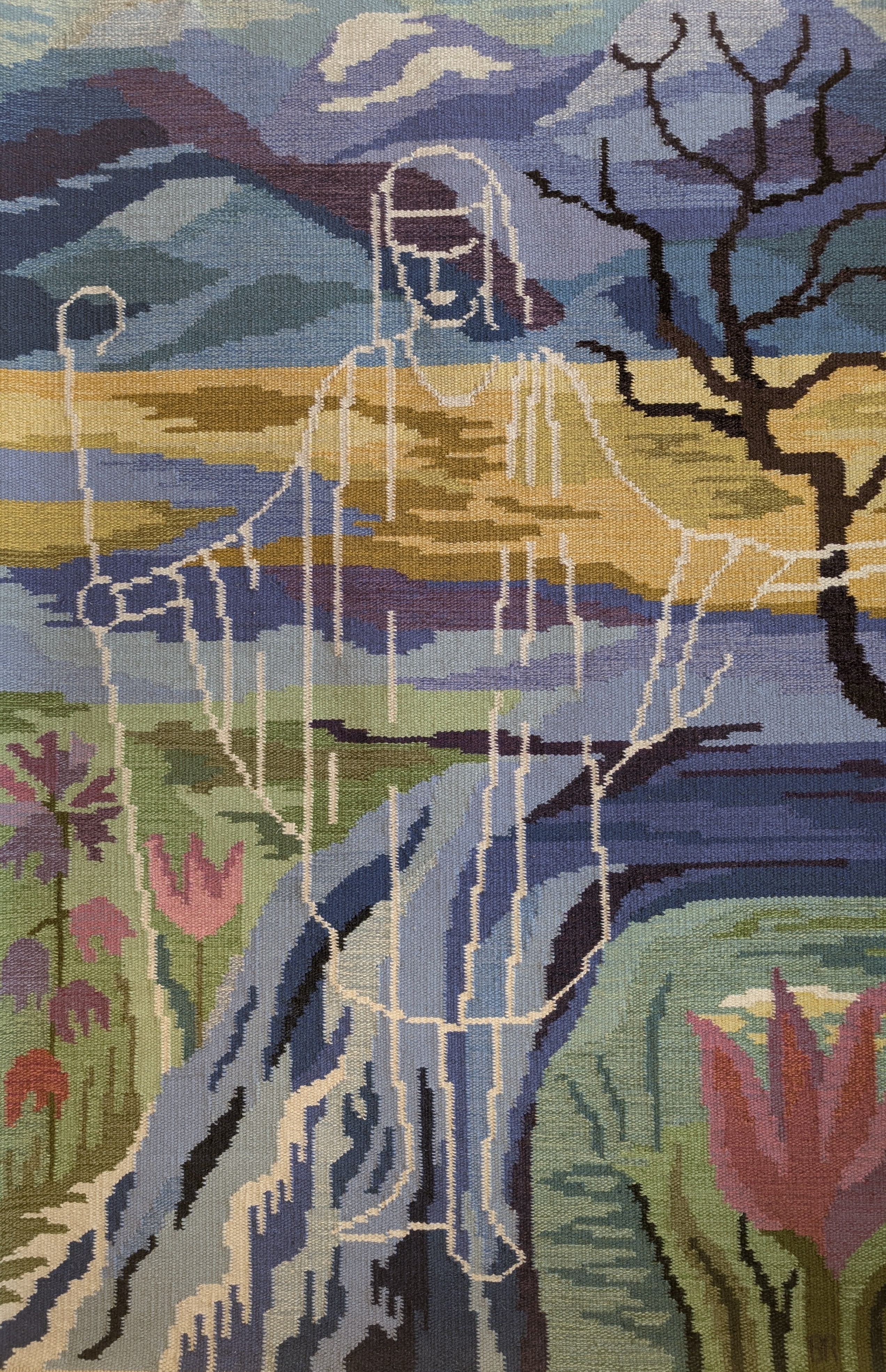 Den gode herden av textilkonstnären Brita Rehndahl