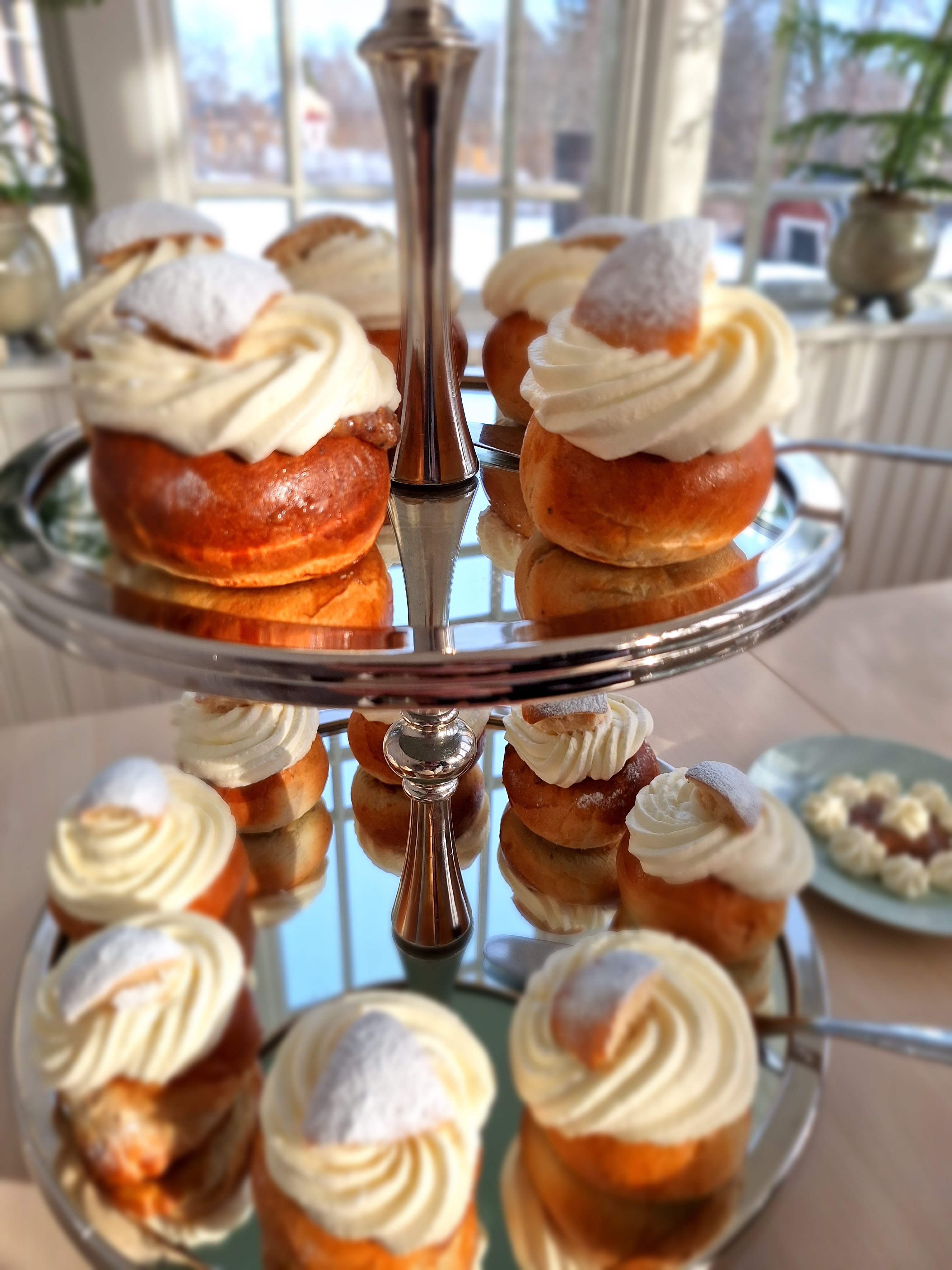 Semlor i Backens prästgård