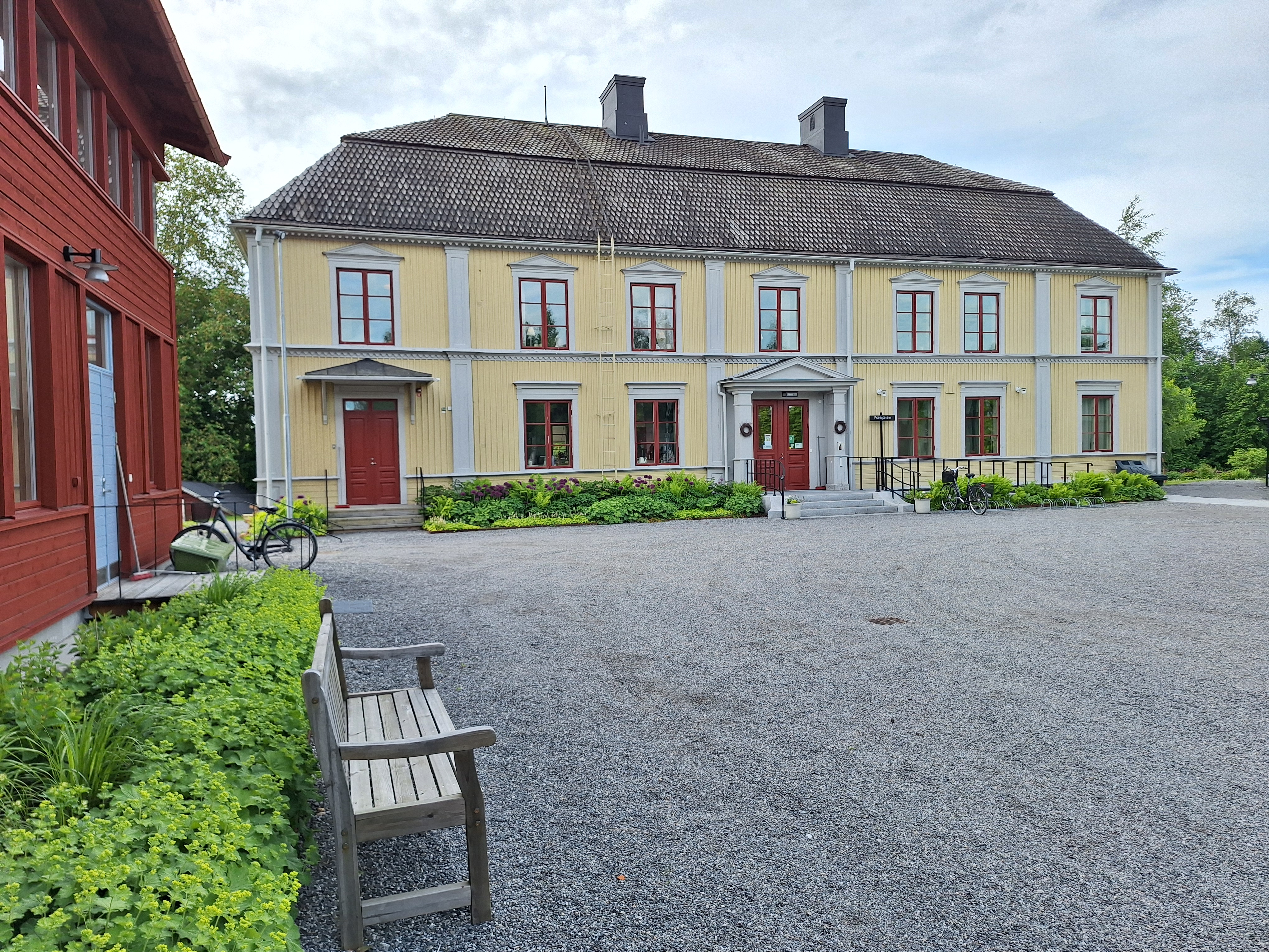 Backens prästgård från 1790, renoverad 2016