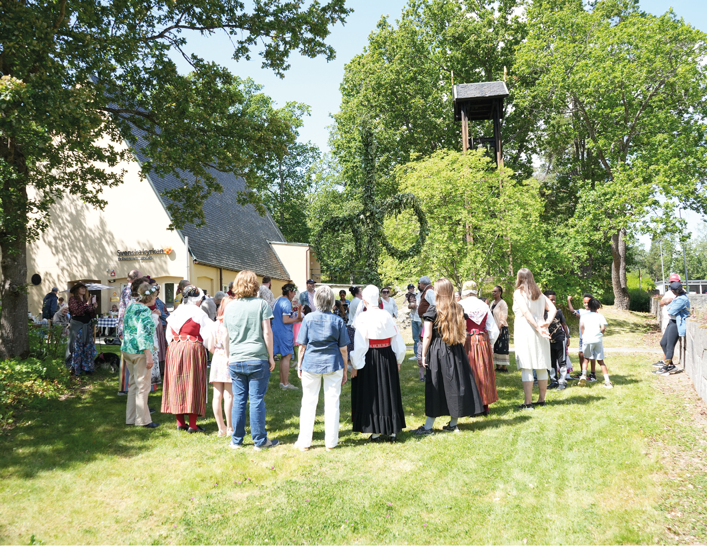 Midsommardagen i Tacksägelsekyrkan