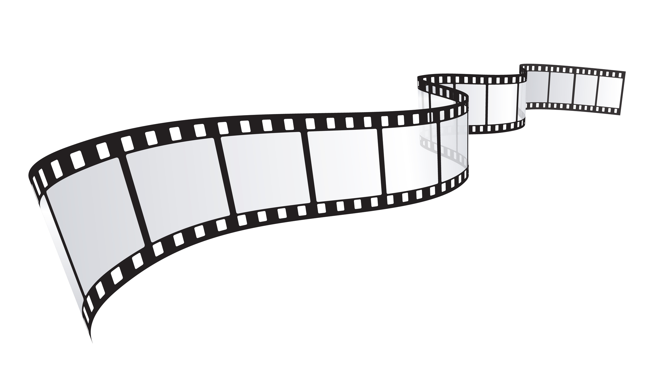 Filmrulle i svartvitt