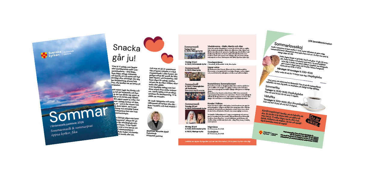 Sidor ur sommarfoldern