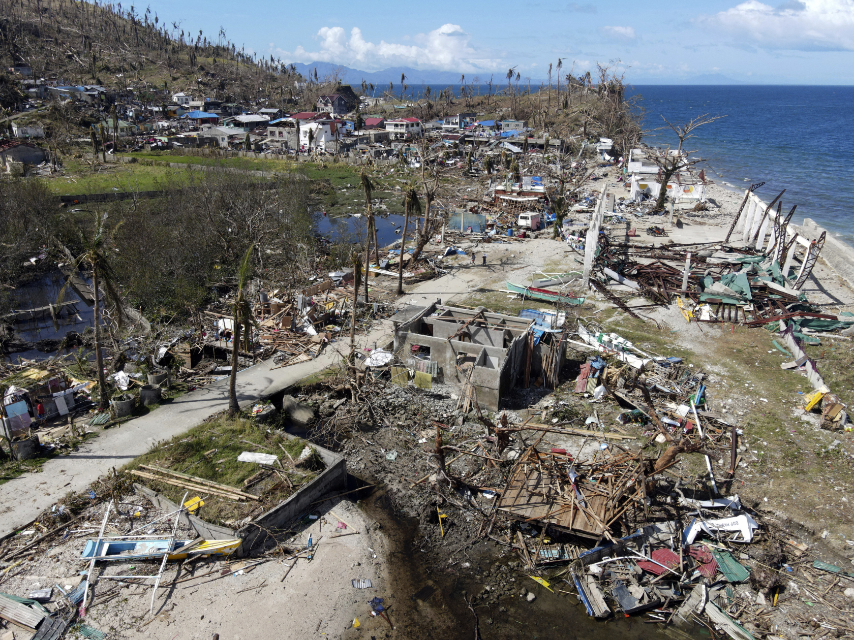 Filippinerna efter tyfonen Rai
