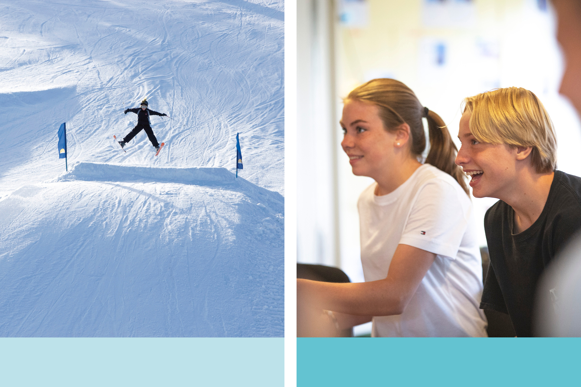 Skidåkning, ungdomar