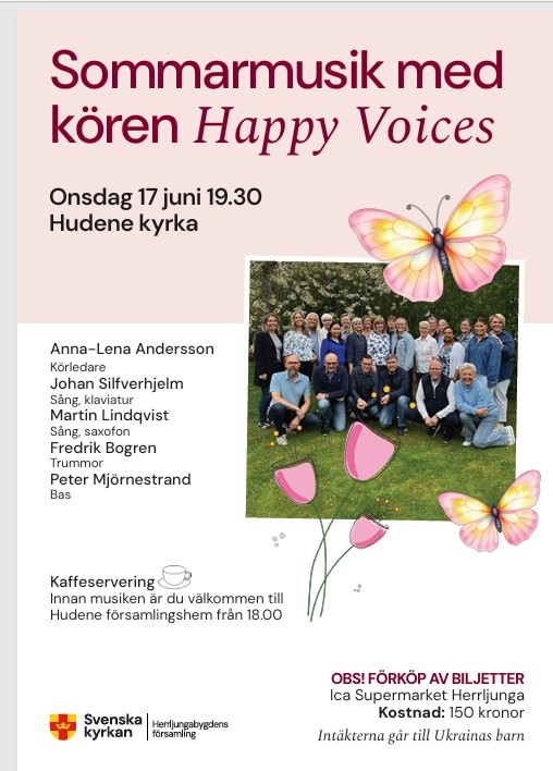 Sommarmusik med Happy voices