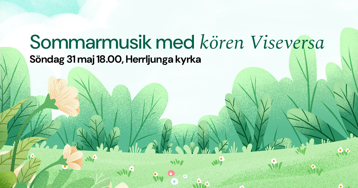 Illustration av sommaräng