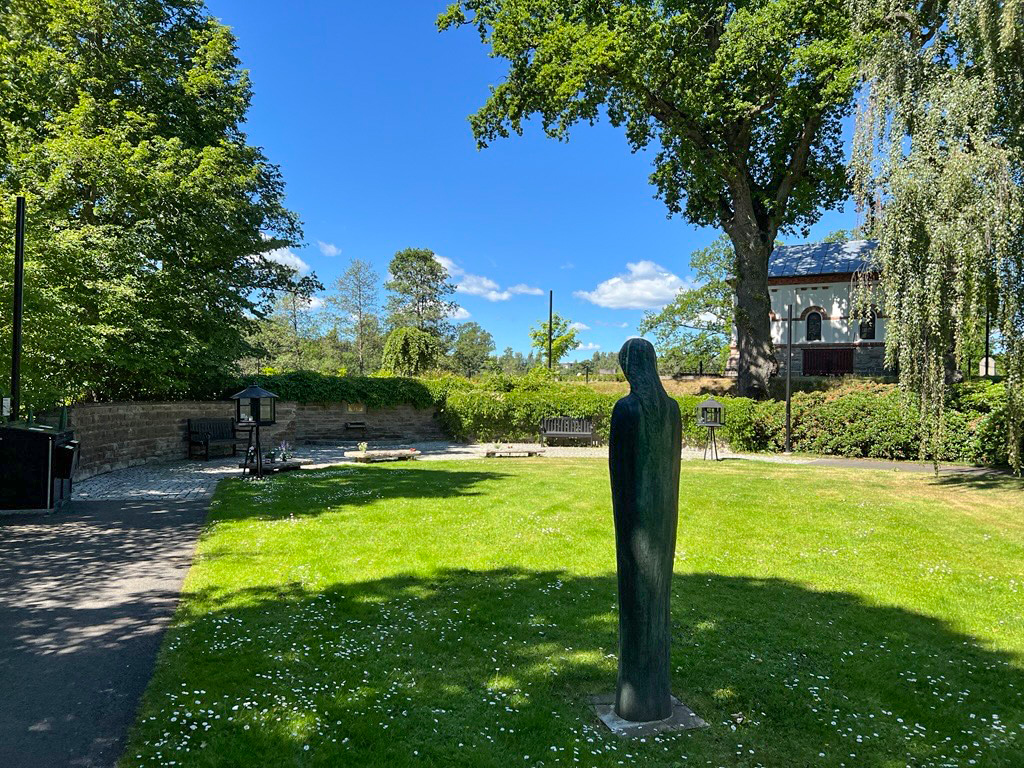 Minneslunden på Huskvarna kyrkogård