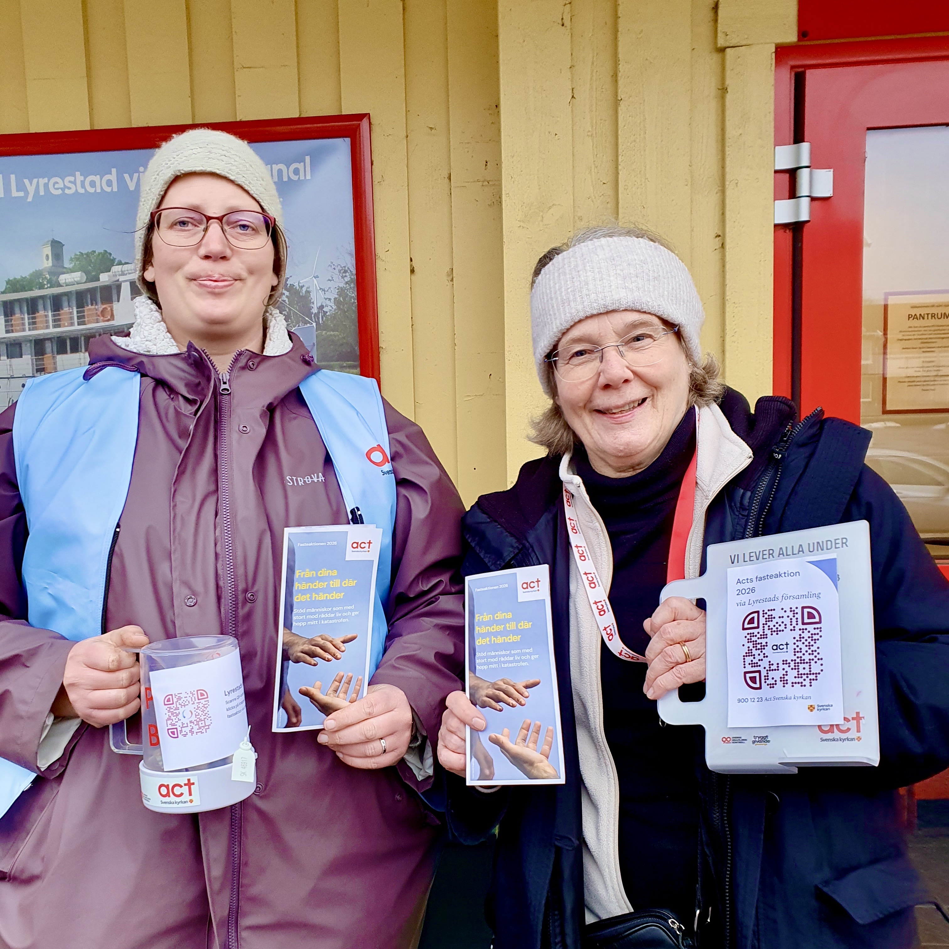 Act-insamling vid ICA Freijs