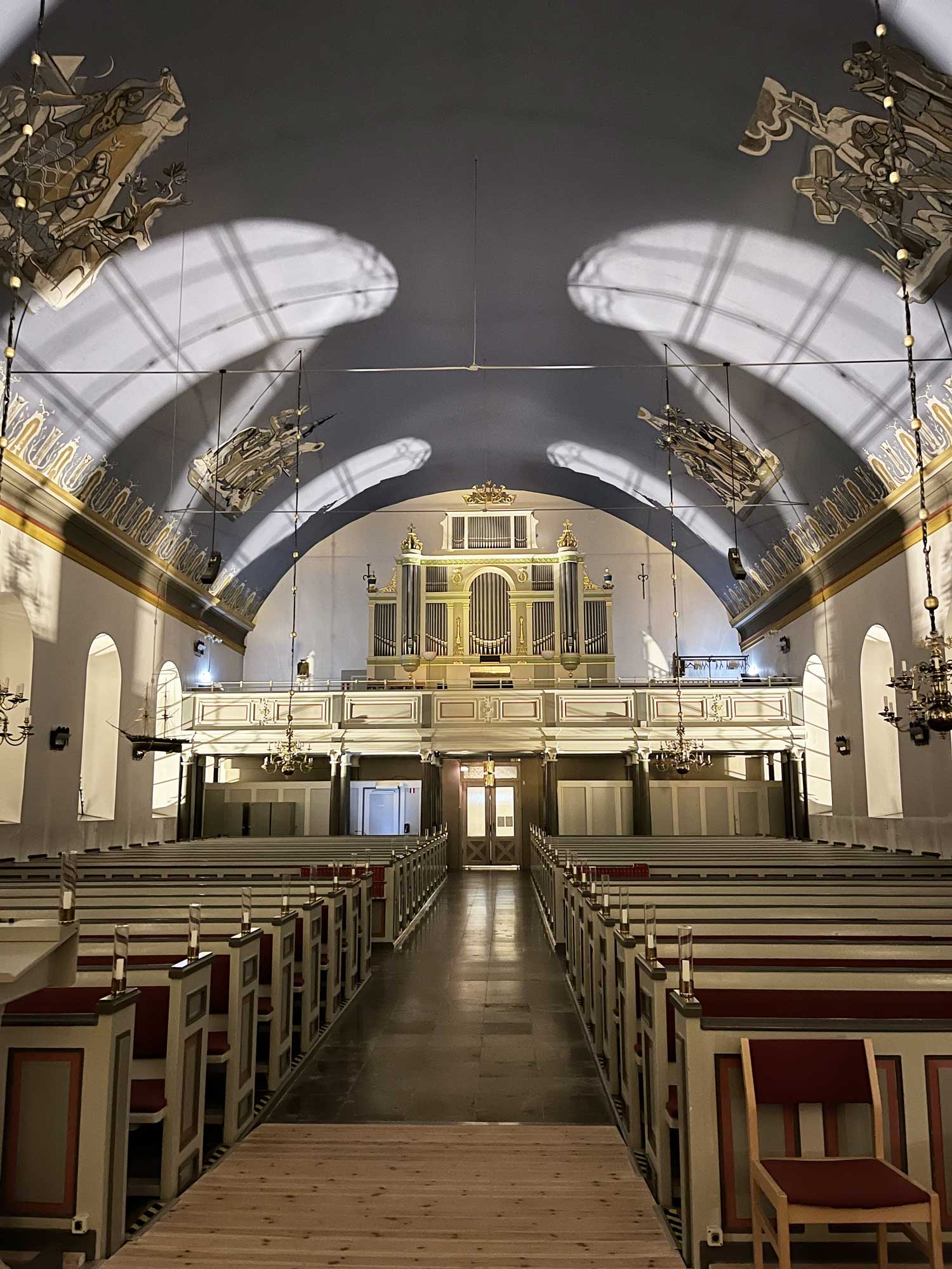 Orgeln i S:t Clemens kyrka i Laholm