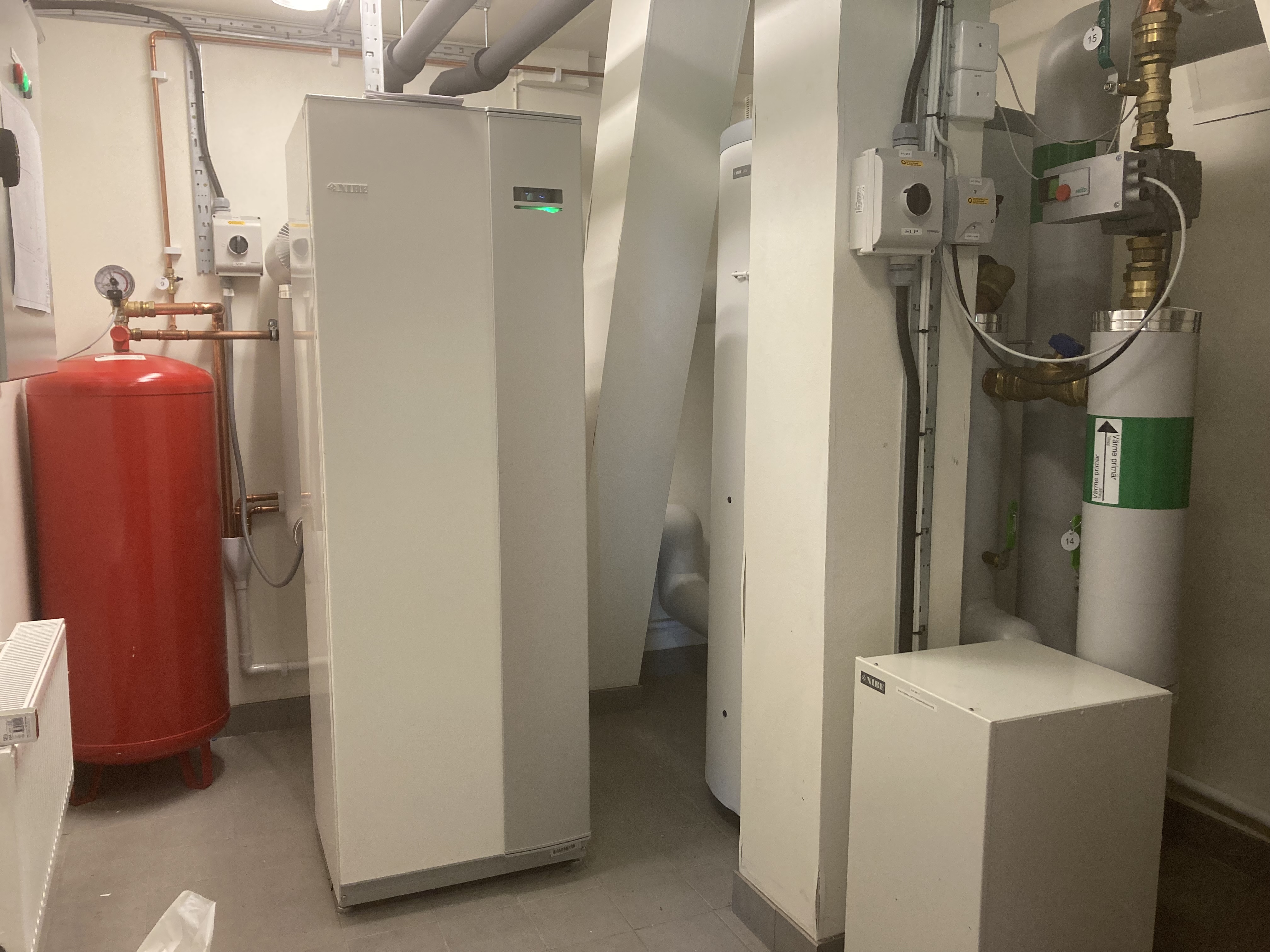 Bergvärmeapparat till Vaxholms kyrka