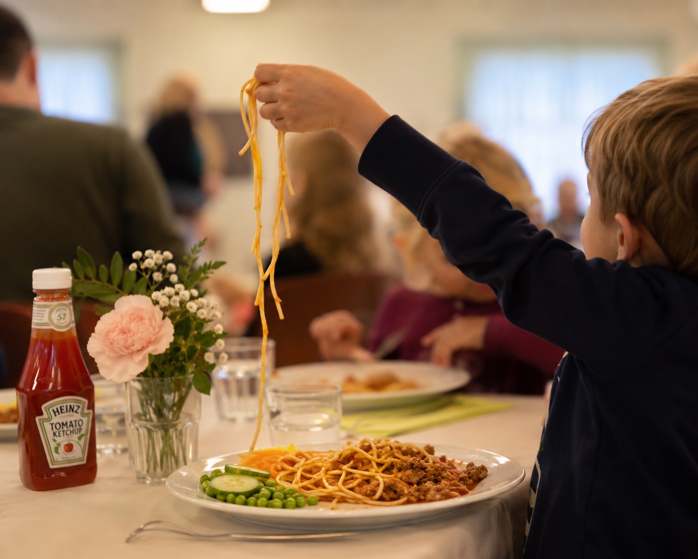 Gud och spaghetti