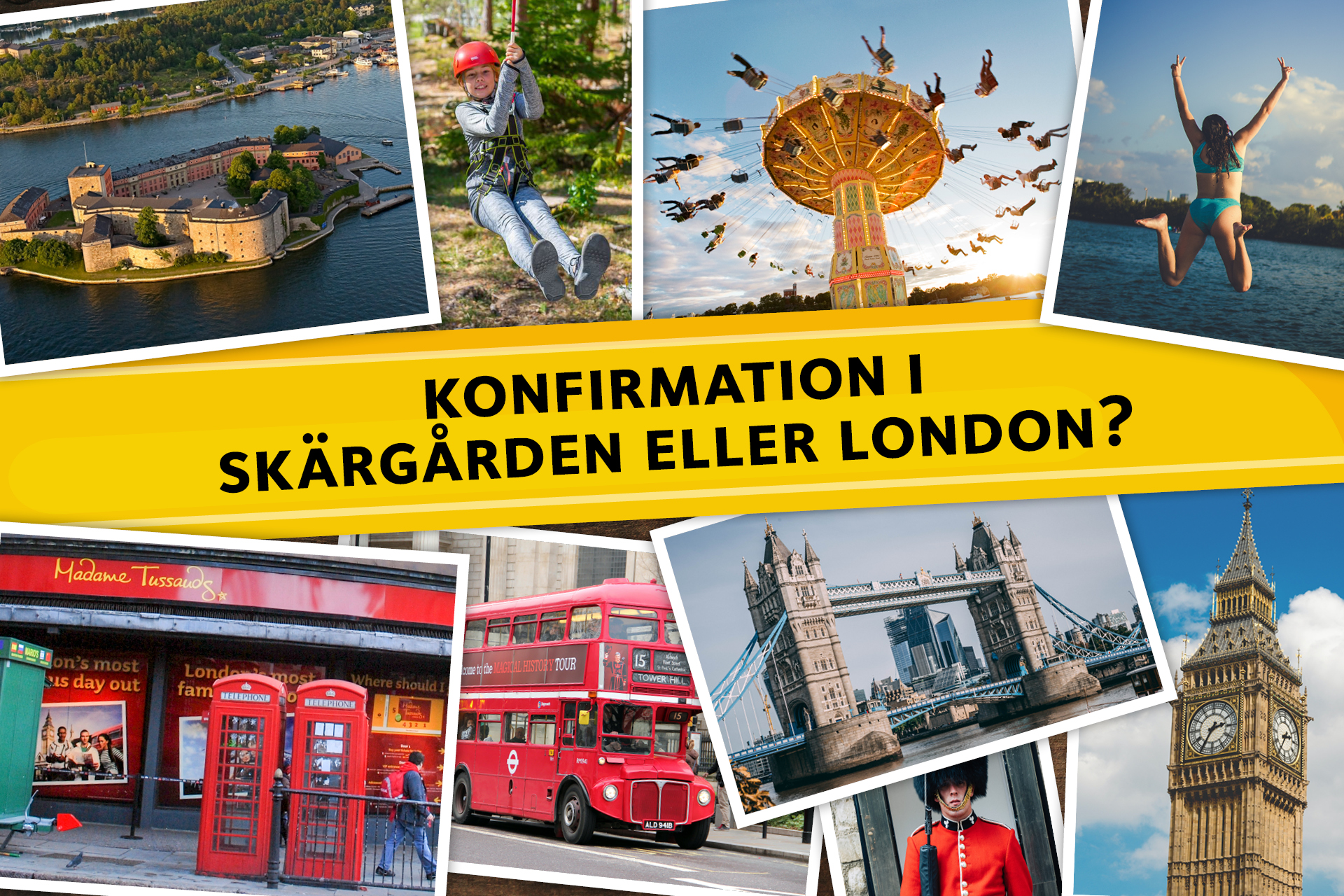 Konfirmation i skärgården eller London?