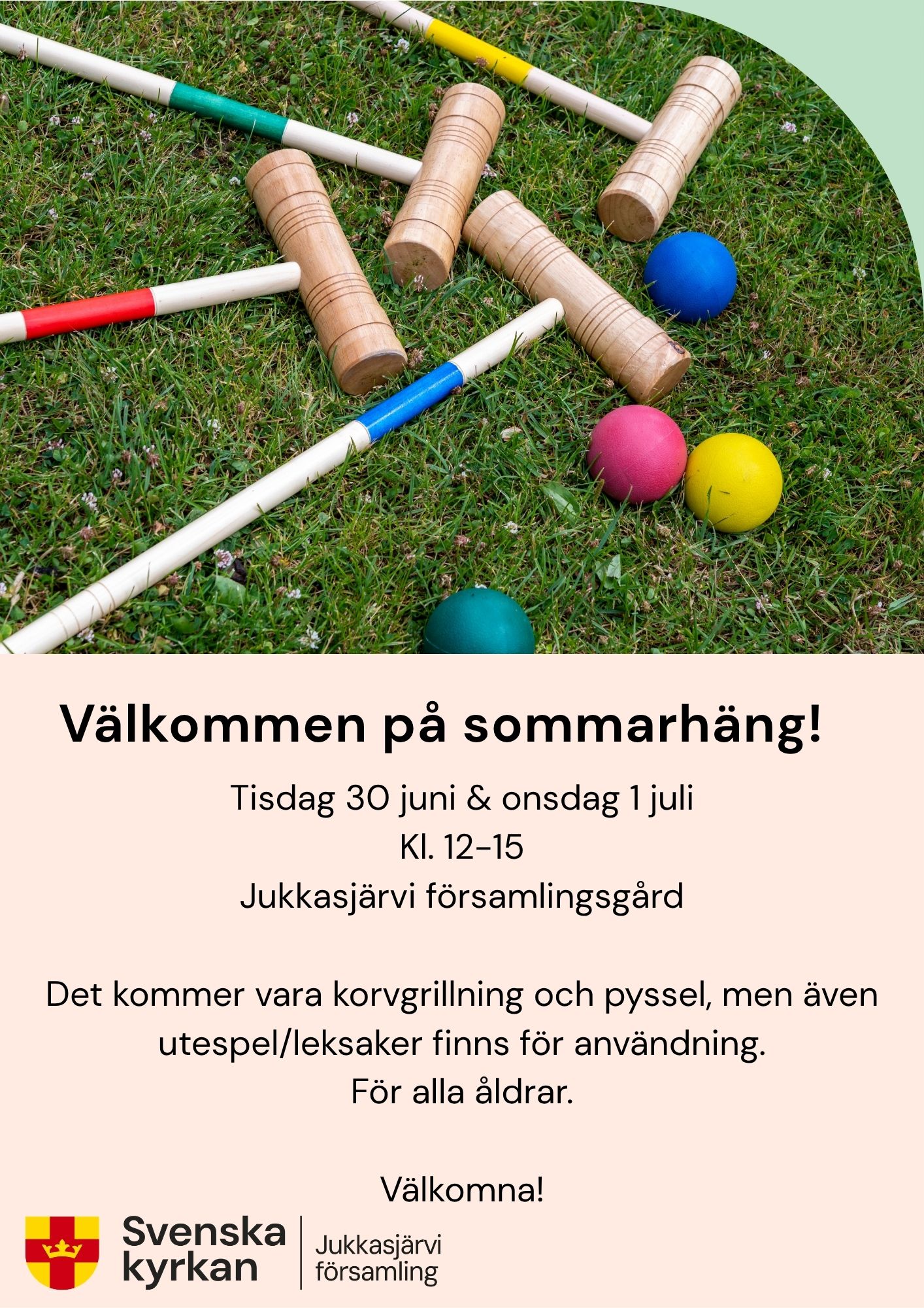 Bild med cricket-klubbor och bollar