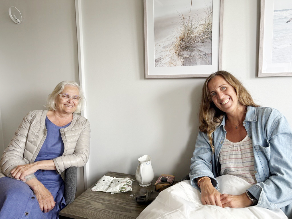 Britt-Marie Bäckström och Sofia Rydell.