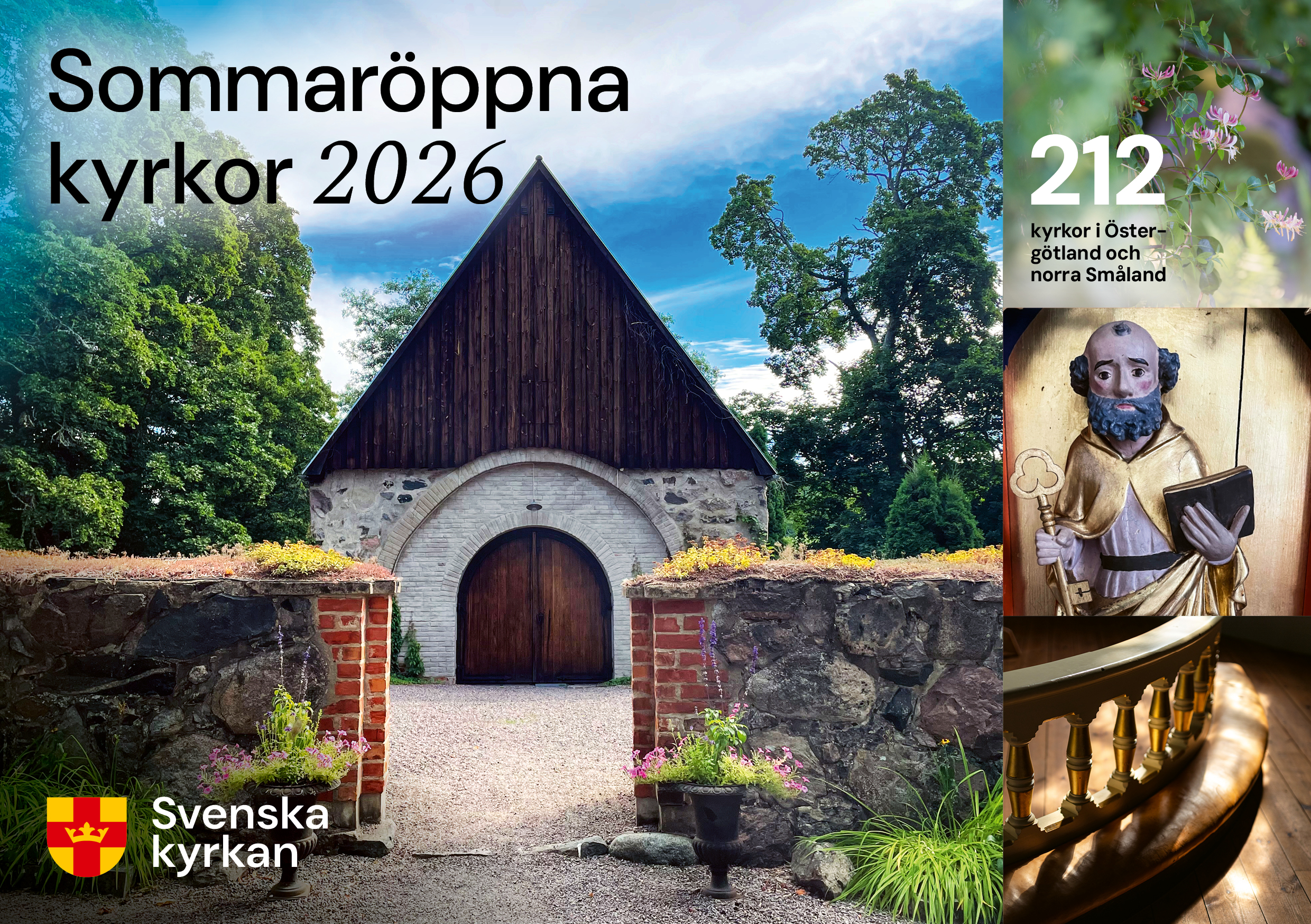 Broschyren Sommaröppna kyrkor