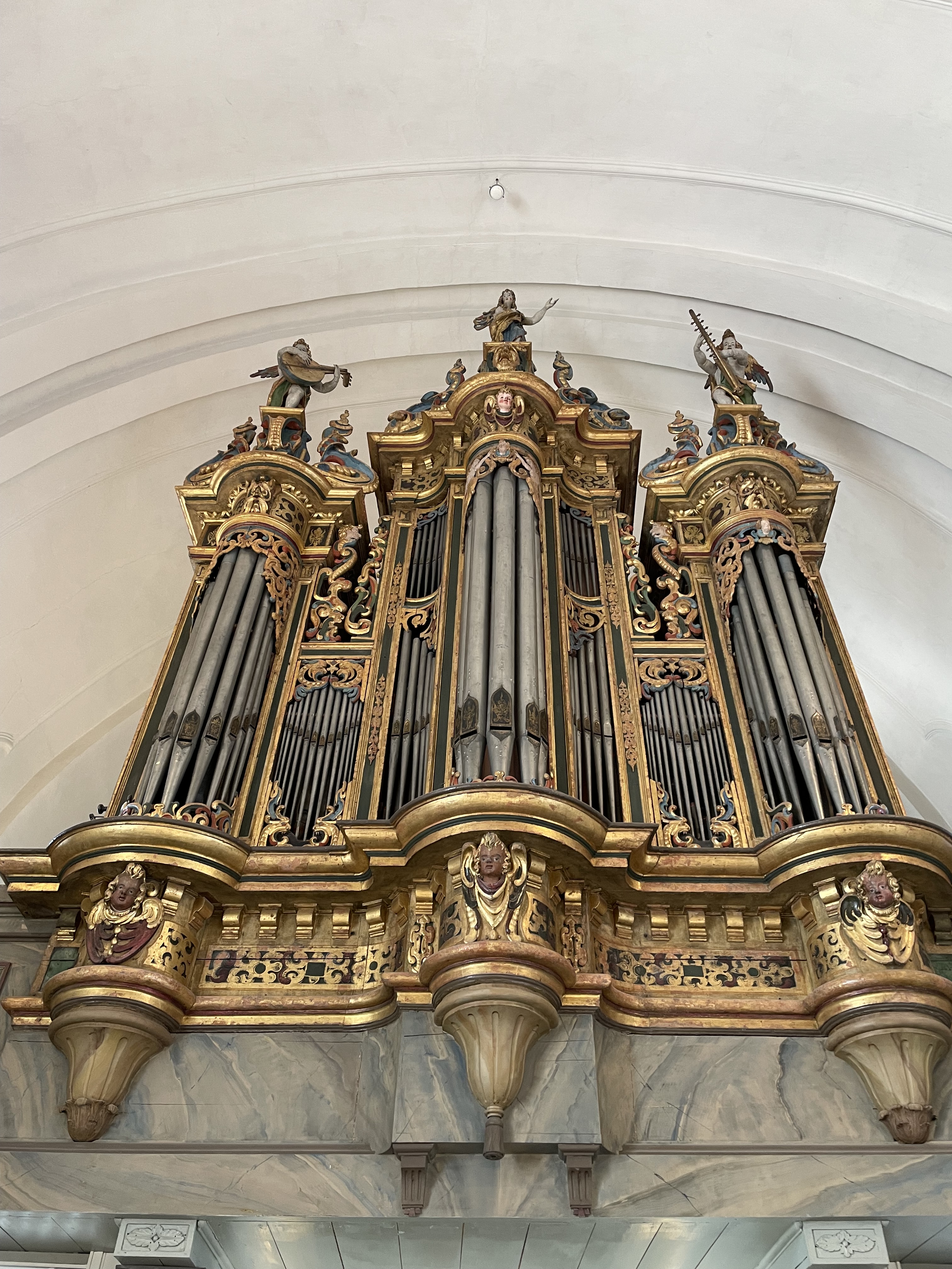 Bälinge kyrka läktarorgel 1600-tal