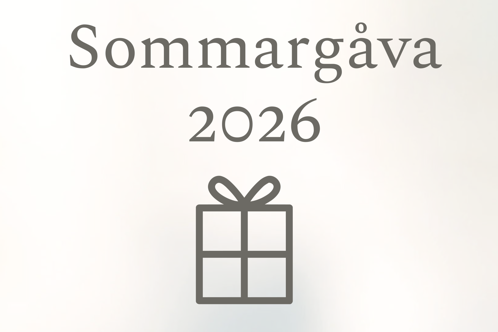 sommargåva