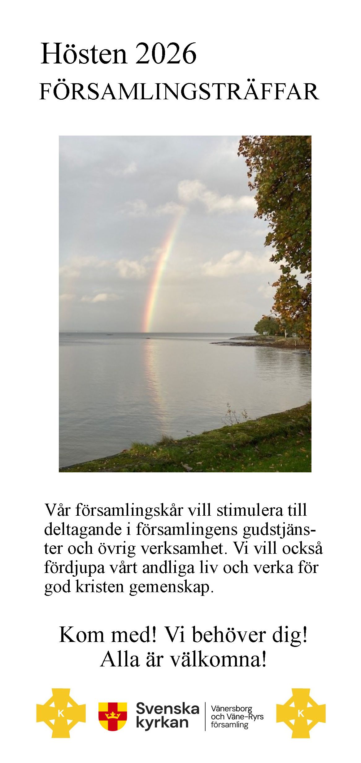 Församlingskårens Höstprogram