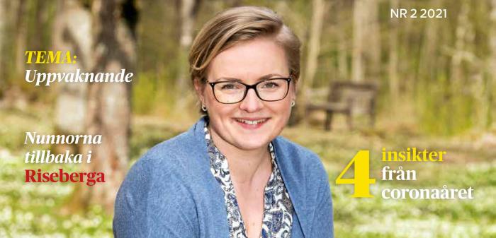 Riseberga kloster lever upp igen! I sommarnumret av ”Örebro – Mitt i livet” möter du Risebergaguiden Wivianne Högman. Dessutom: Fem tips som får dig att må bättre i sommar med psykologen Mirjam Hellgren.