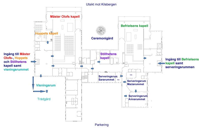 Karta Örebro krematorium