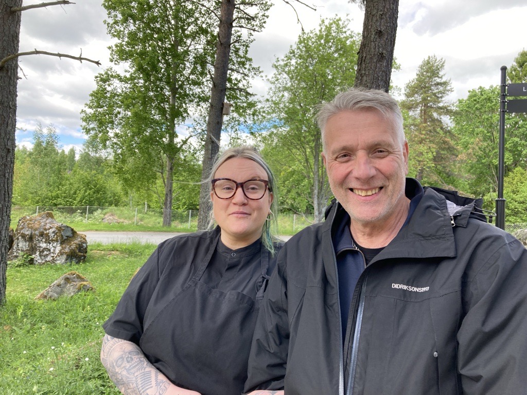 Far och dotter Bergdahl