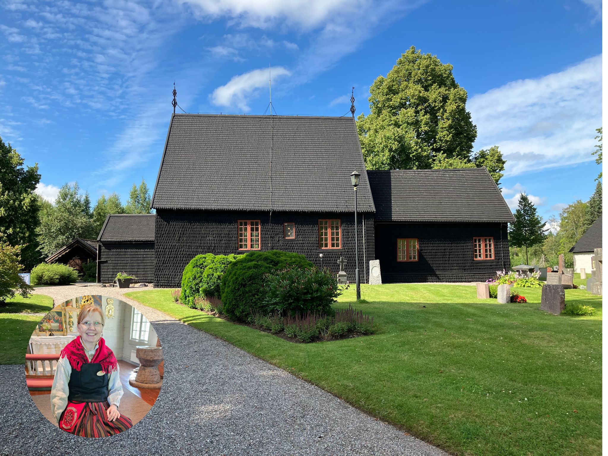 Tångeråsa kyrka och Maria